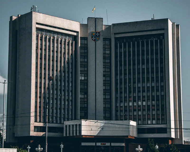 Government building representing the office where company visa applications are filed