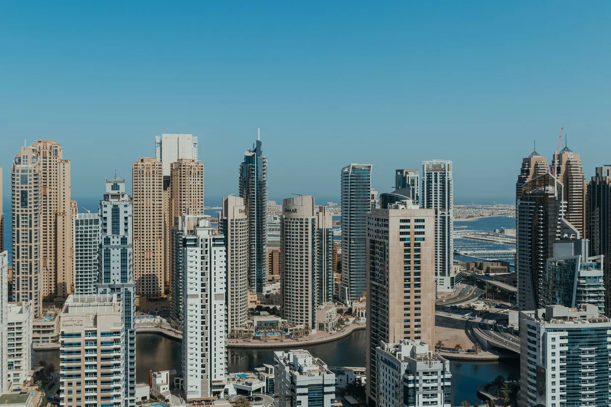 Dubai skyline representing the city's ecommerce marketplaces and online store platforms
